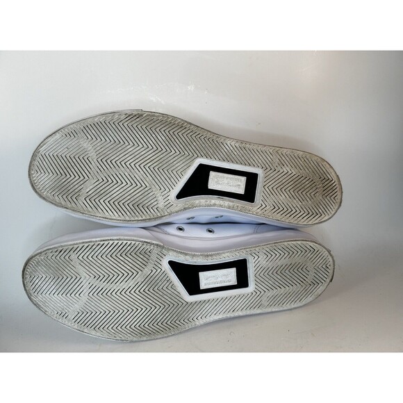 Converse Jack Purcell OX White Leather Low Top Sneaker Shoe Mens 10.5 Womens 12 - Picture 8 of 8